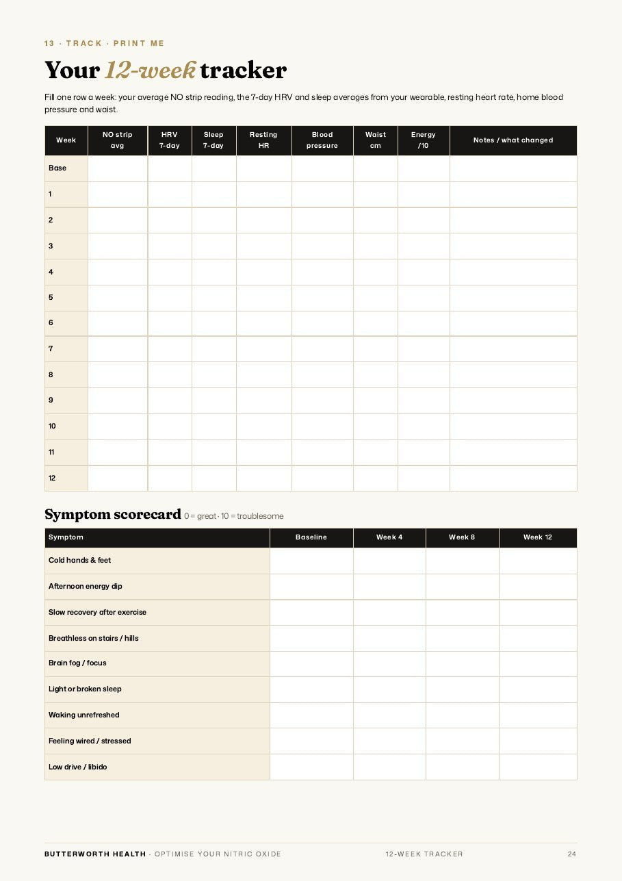 12-week tracker